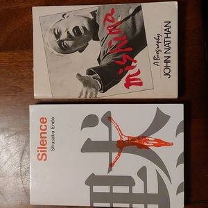 Japanese culture books, Mishima biography, Silence